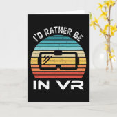 私はVRバーチャルリアリティギフトの方がいい カード (黄色い花)