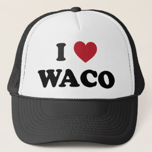 私はWacoテキサス州を愛します キャップ