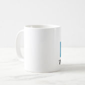 私はWaconiaミネソタを愛します コーヒーマグカップ (正面左)