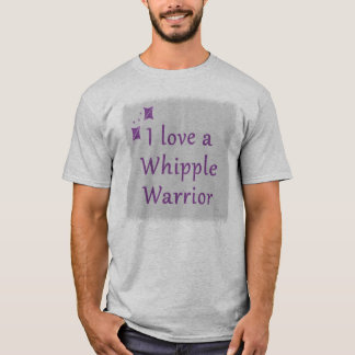 私はWhippleの戦士のワイシャツを愛します Tシャツ