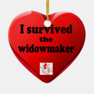 私はWidowmakerを生き延びました セラミックオーナメント