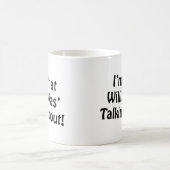 私はWillisがTalkinの「一続きだったものです! コーヒーマグカップ (中央)