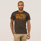 私はWillisがtalkingの「一続きだったものです Tシャツ (正面フル)