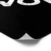 私はWokとWoll Wok Pun Dark BGおもしろいを中国の愛している ポスター (角)