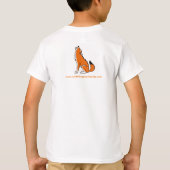 私はWOLVESが大好き – 動物のグラフィック – 野生動物 Tシャツ (裏面)