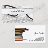 私はWriterの名刺 名刺 (正面/裏面)