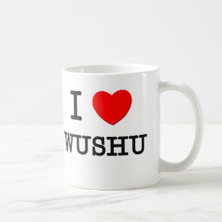 私はWushuを愛します コーヒーマグカップ