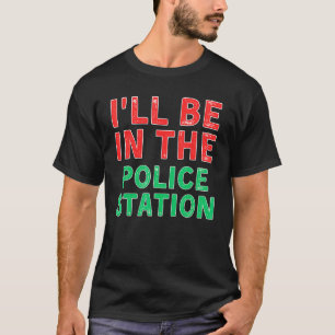 私はXマスを解決する警察署の犯罪に参加する Tシャツ