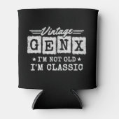 私はX世代クラシックX世代おもしろいではない 缶クーラー (正面)