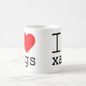 私はxargsが好き コーヒーマグカップ (中央)