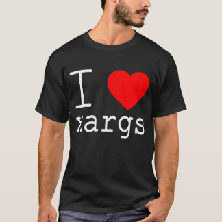 私はxargsが好き tシャツ