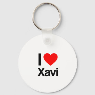 私はxaviが大好きだ キーホルダー
