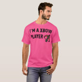 私はXbowプレーヤーである – Cr Tシャツ (正面フル)