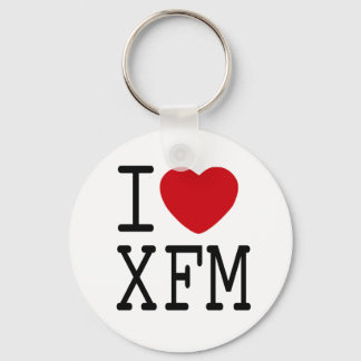 私はXFMポートクレフ、 音符記号が大好き キーホルダー