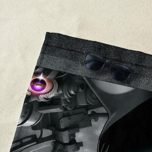 私はXzendor7による機械的なエンジニアリングに手を出す ビーチタオル (インサイチュ)