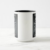 私はXzendor7による機械的なエンジニアリングに手を出す マグカップ (中央)