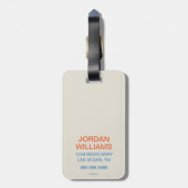 私はY'allを愛している ラゲッジタグ (裏面縦)