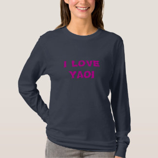 私はYAOIを愛します Tシャツ