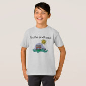 私はYaYaとむしろあります Tシャツ (正面フル)