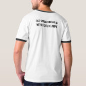 私はYBOR都市ROLLER-BYを生き延びました Tシャツ (裏面)