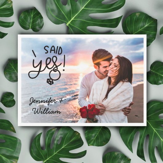 私はyes婚約発表QRコード2写真 セーブザデート