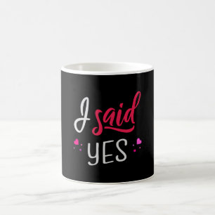 私はyes コーヒーマグカップ