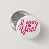 私はyes 缶バッジ (正面&裏面)