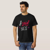 私はyes tシャツ (正面フル)