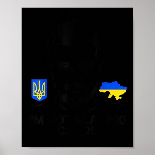 私はZelenskyトランプトランプではない ポスター (正面)