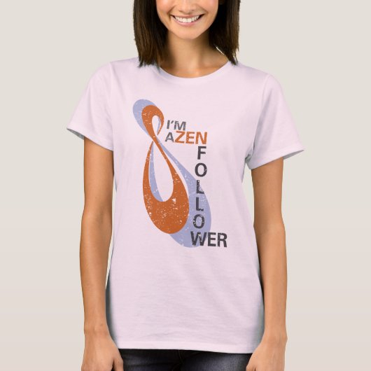 私はZenfollowerの長袖のワイシャツです Tシャツ (正面)