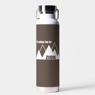 私はZion National Park Utah Mountainにいるほうがいい ウォーターボトル