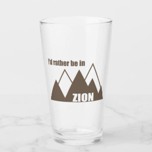 私はZion National Park Utah Mountainにいるほうがいい タンブラーグラス