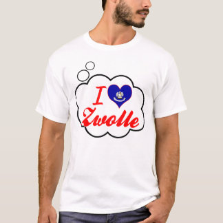 私はZwolle、ルイジアナを愛します Tシャツ