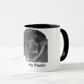 私ばかな、11のozの信号器のマグ マグカップ (正面右)