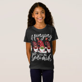 私ぶら下がったの4年生グノーミー先生Christmaと Tシャツ (正面フル)