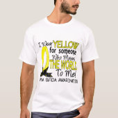 私への平均の世界1つの二分脊椎 Tシャツ (正面)