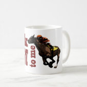 私への話ダービーギフト及びノベルティ コーヒーマグカップ (正面右)