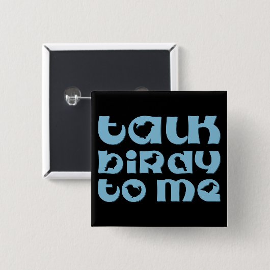 私への話Birdy 缶バッジ (正面&裏面)