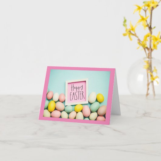 私または私の特別な*孫娘*イースターカードへ カード (黄色い花)