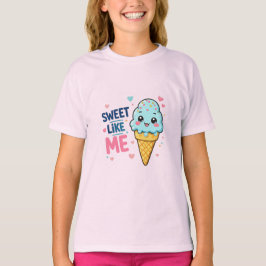 私みたいに甘いアイスクリーム Tシャツ