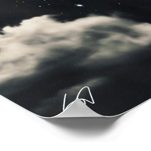 私もあなたに月をあげた ポスター (角)