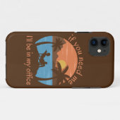 私もしが必要だ…私はオフィスに入るおもしろい Case-Mate iPhoneケース (裏面(横))