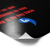 私もしの得顔に言いたいことがある フォトプリント            (角)