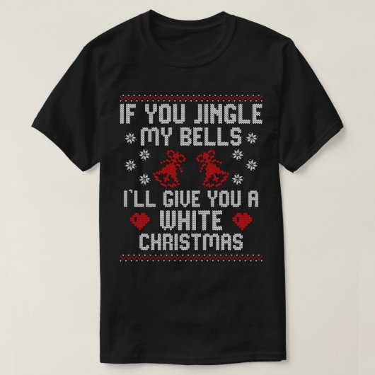 私もしの鈴を鳴らすと与え白いキリスト Tシャツ (デザイン正面)