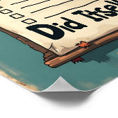 私もしのTo Doリストだけが生きおもしろい忙した ポスター (角)