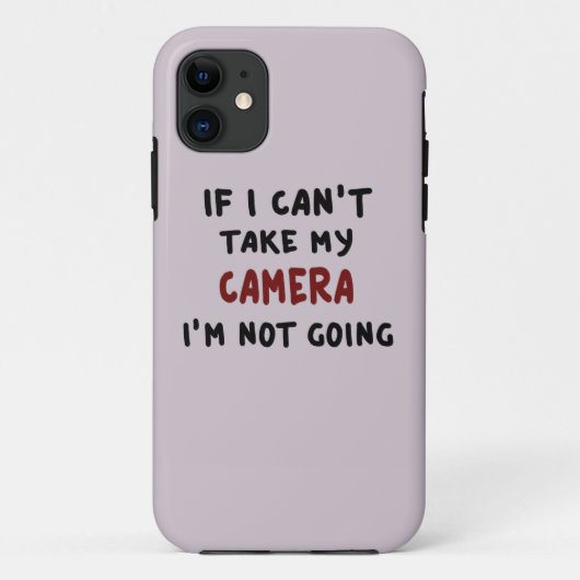 私もしはカメラを取れない… Case-Mate iPhoneケース (裏面)