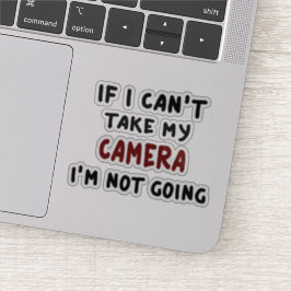 私もしはカメラを持って行けない シール