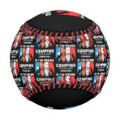 私もしはキャンピ飲ング友達のせいだ 野球ボール (正面)