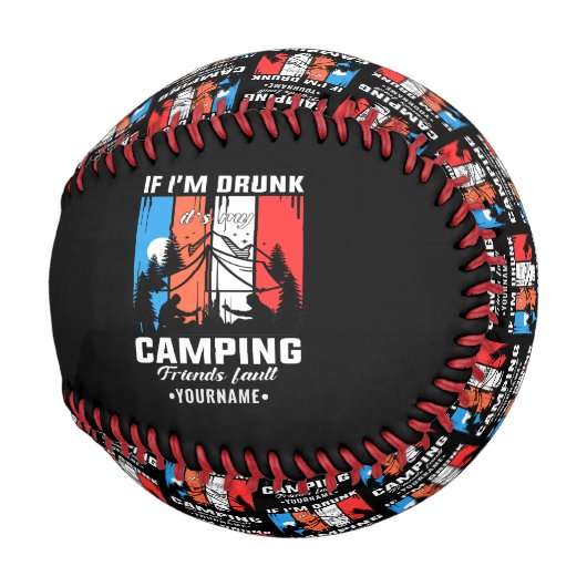私もしはキャンピ飲ング友達のせいだ 野球ボール (裏面左)