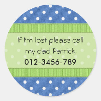 私もしはステッ失ったカー ラウンドシール